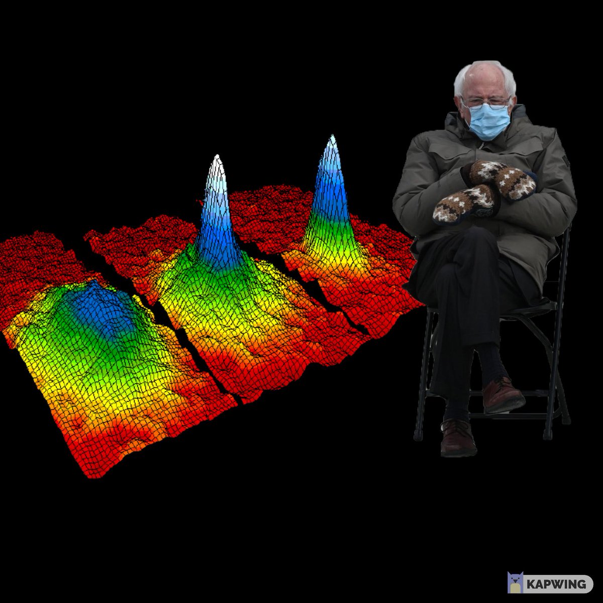 UltracoldN's tweet image. From cold to #ultracold, Bernie’s mittens can handle it.