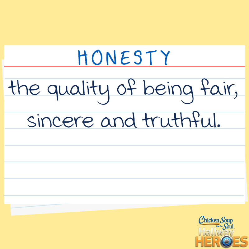 CSShallwayhero's tweet image. Why is #honesty important in the classroom? #CSSHallwayHero #CSSDefinition