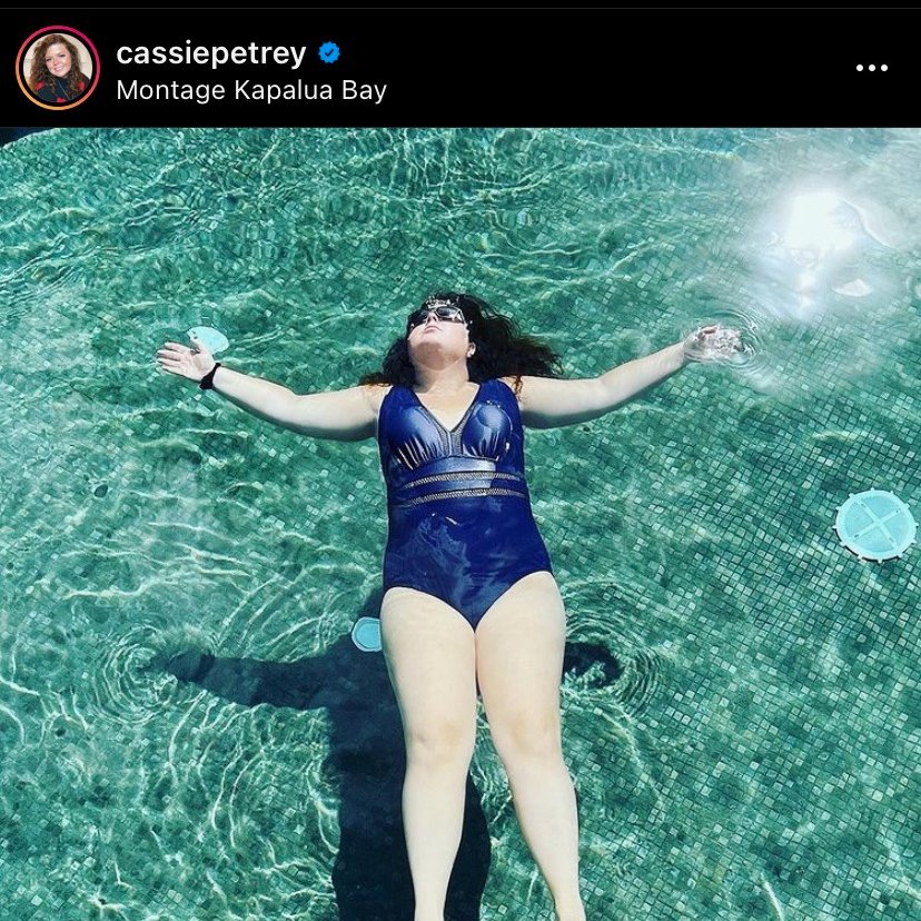 Finally, Cassie Petrey took a month-long trip to Hawaii at the same time Britney was there with her boyfriend Sam just a few months ago. She stayed at Montage Kapalua Bay where Britney also normally stays when she goes there too.  #FreeBritney