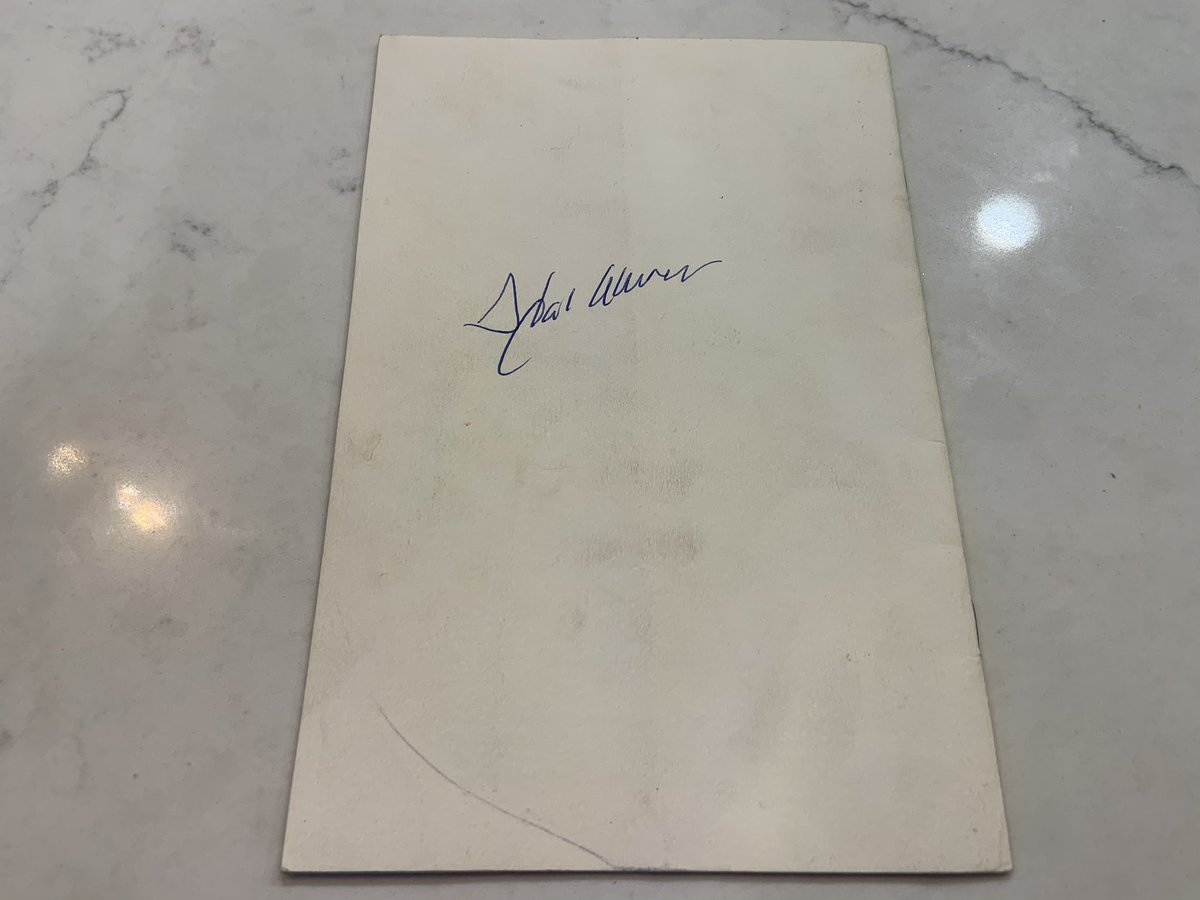 Took some digging but that’s 9 year old me with the man himself, #HammerinHank #HankAaron at my sister’s graduation in Mobile. Still have the autograph too. A true #legend and great man who will be missed.