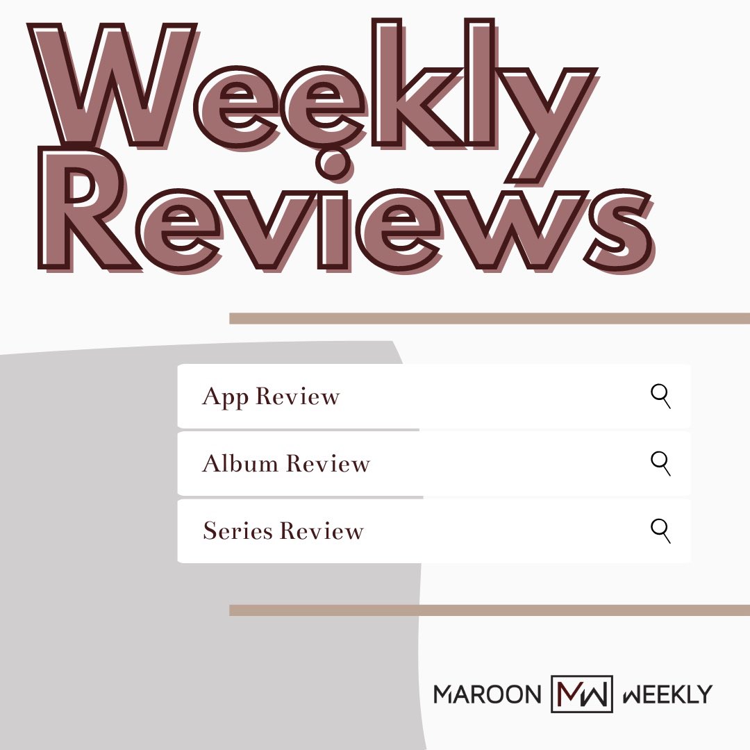 maroonweekly's tweet photo. Check out Maroon Weekly to read all about a new “virtual families” game, a recent chart-topping country album, as well as a must-see Netflix Original series.
📲🎸🎬
Link in bio!
Articles by: Lily Hager, Kylie Harris, and Chloe Walker
----
#LiveInTheNow #BCS #weeklyreviews https://t.co/U97vC9Ixb4