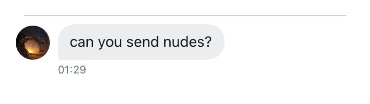 Kanka ben nude atmayı değil tam tersi almayı seviyorum sen çok yanlış kapıya geldin ya