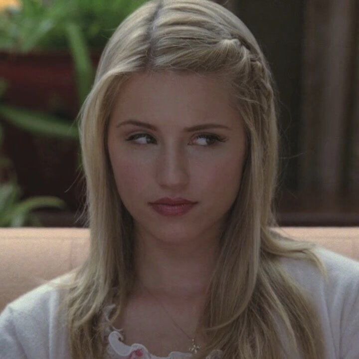 quinn fabray - pink and grey cat