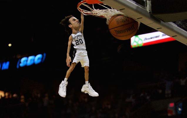 dylangonzalez21's tweet photo. Ok I had to redeem myself 

I present to you: Mini Manu #GoSpursGo https://t.co/Xh4TyHuWtV