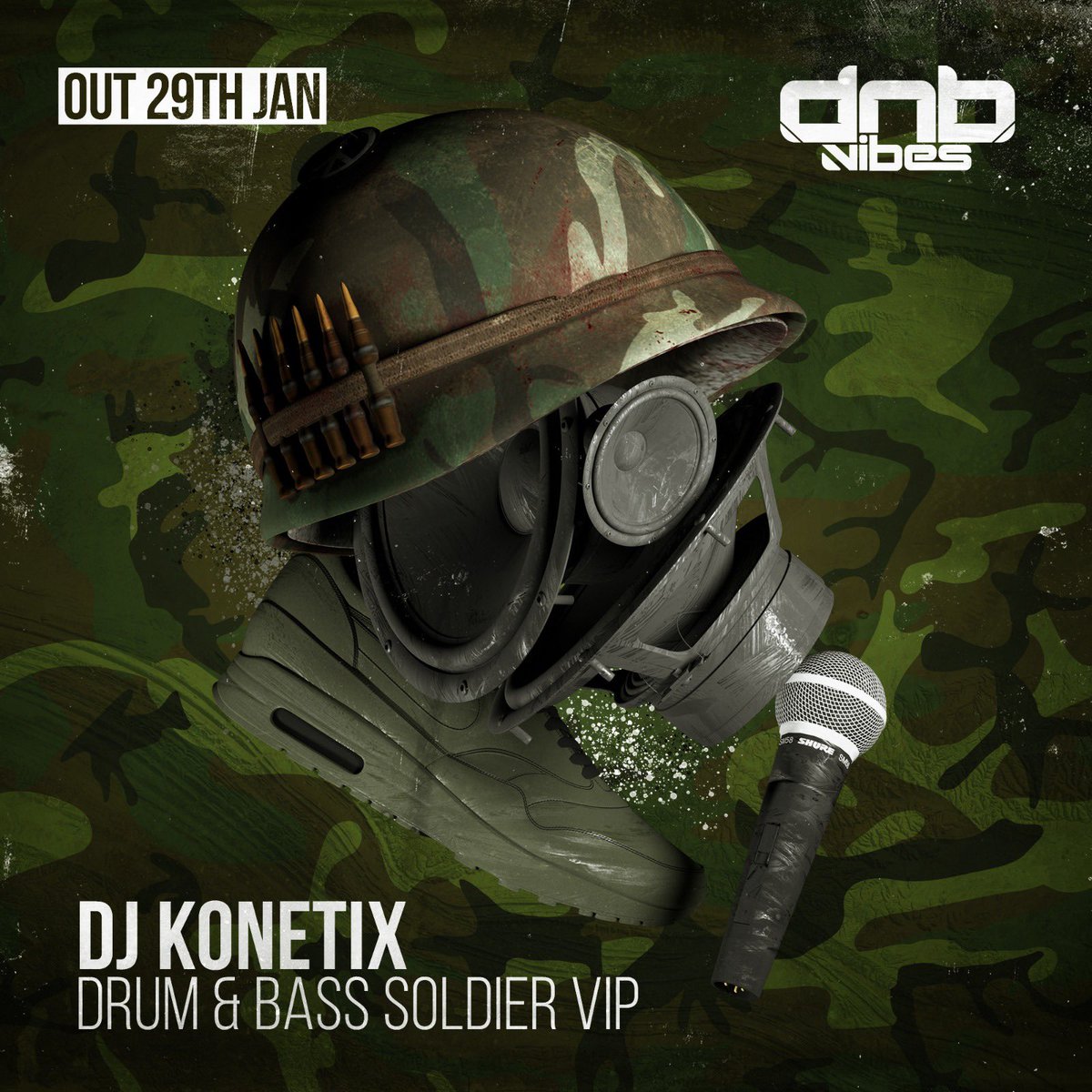 DjKonetix's tweet image. You can now pre-order/download Drum and Bass Soldier VIP which will be dropping on the 29th!!! 
Big ups to everyone who had supported the original and the feedback has been great! 

#dnbvibes #konetix #drumandbasssoldier #dj #dnb #dnbmusic #uk

@DnBMuzik @dnbhub_com @djphantasy