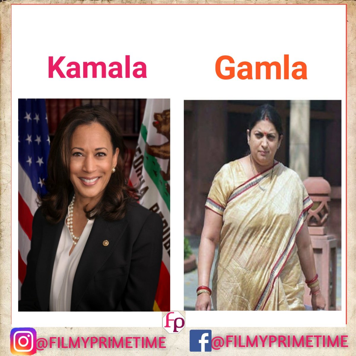 FilmyPrimetime's tweet photo. #FilmyPrimetime #memesdaily #memes2020 #Memes #ParakramDivas #125thBirthAnniversary #KamalaHarris #KamalaHarrisMakingHistory #NarendraModi https://t.co/Yh7mgbf78R