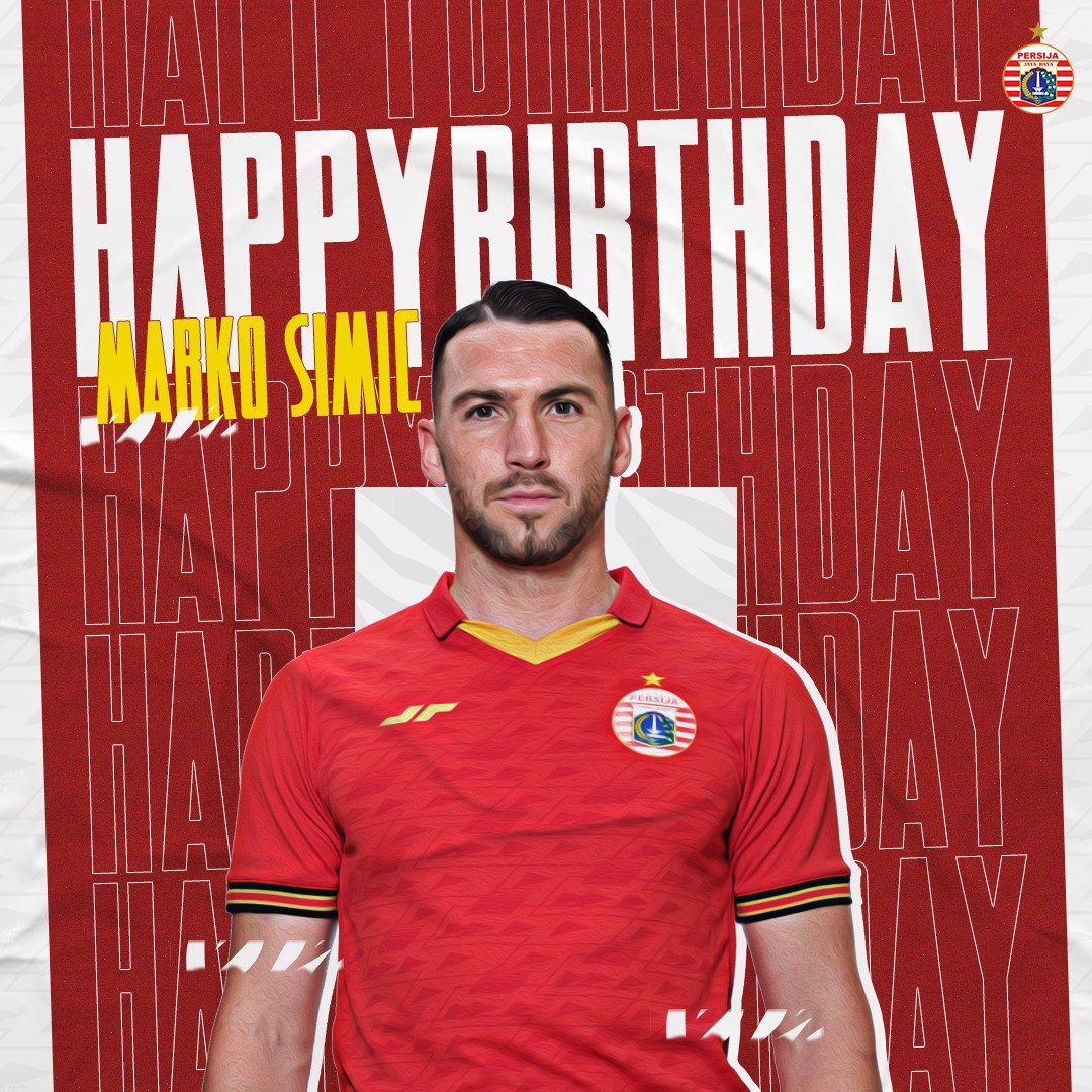 "Marko Simic Macannya Persija, bola ditendang langsung masuk ke gawang, sorak-sorak the Jak bergembira, hari ini raih poin tiga..."

Happy birthday Marko Simic 🎉🎂

Apa harapan kalian untuk pemilik nomor 9 Persija ini, Jak? ⬇️⬇️⬇️

#BelieveIn12 #PersijaJakarta