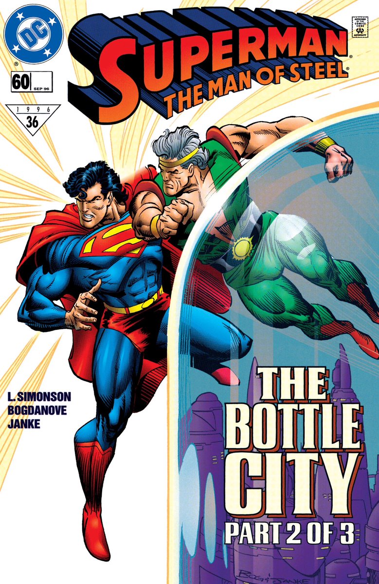 BaileysPodcasts's tweet photo. On to the #PodcastingHomework books. All for FCTC, to one extent or another.
The first two parts of the Post Crisis Kandor introduction. These were so good. Very Bronze Age in look and feel but still very much of its time. These are going to be fun to talk about. https://t.co/r6lFUaFWIJ