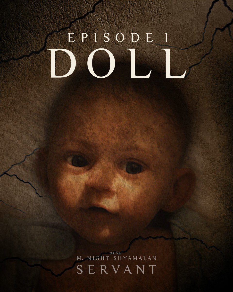 MNightShyamalan's tweet photo. During S2 of @Servant, I will talk about the directors behind each episode. "Doll" &amp; "Spaceman" were directed by Julia Ducournau. Julia's directing is dark and atmospheric. She promotes very complicated performances from the actors. See her work in both episodes now on @AppleTV https://t.co/UgIVnAjHoy