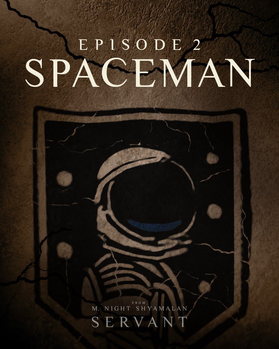 MNightShyamalan's tweet photo. During S2 of @Servant, I will talk about the directors behind each episode. "Doll" &amp; "Spaceman" were directed by Julia Ducournau. Julia's directing is dark and atmospheric. She promotes very complicated performances from the actors. See her work in both episodes now on @AppleTV https://t.co/UgIVnAjHoy