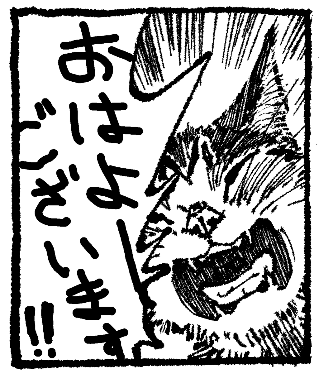 おはようございます! 