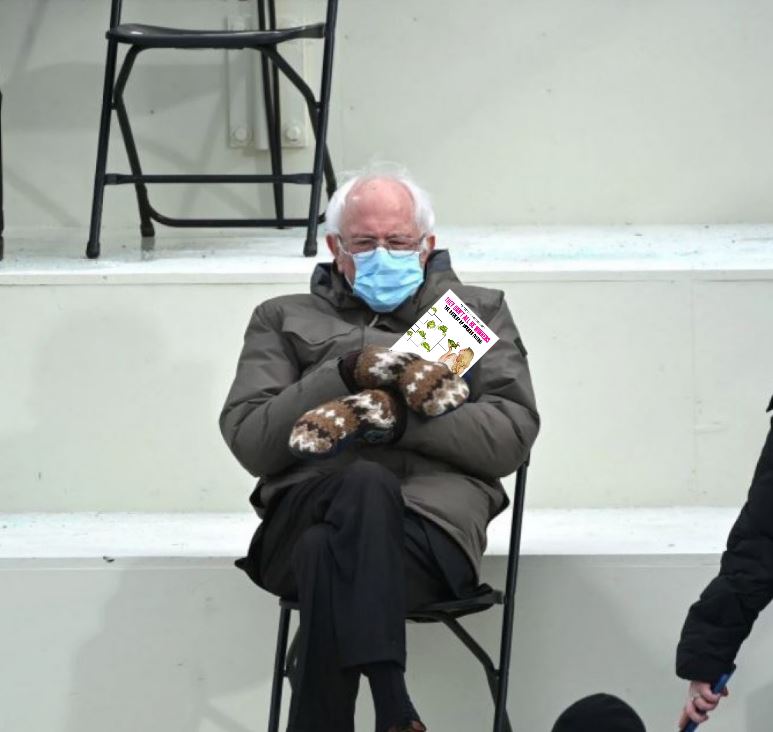 bracketdating's tweet image. This rom-com is Bernie approved (not really don't sue us!) #bernie #berniesanders #romcom #theycantallbewinners Get your copy today amzn.to/39Jw8Ub