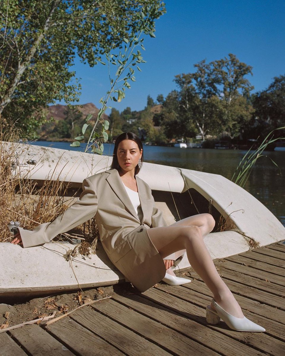Aubrey Plaza by Adam Sandler.
Interview Magazine.