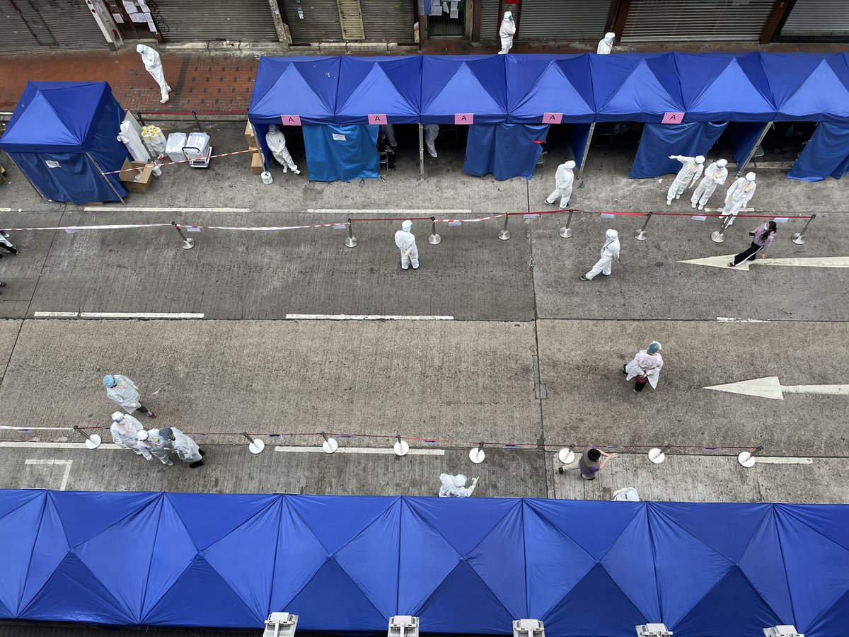 Sun has risen and the queue is gone?