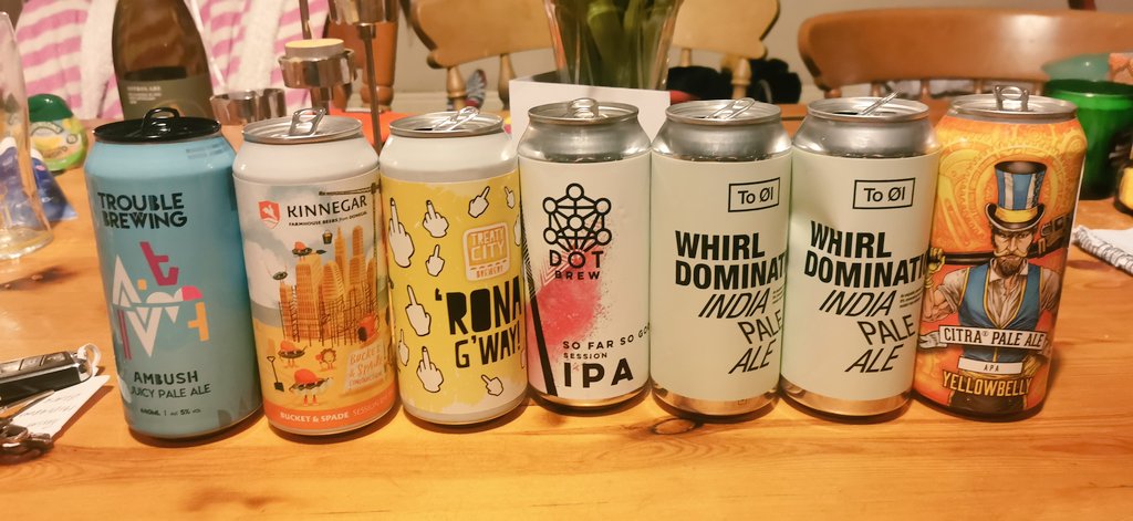 BobSullivan_'s tweet photo. A quick Zoom call for Hennessy's birthday resulted in a few beers being opened tonight 😚 nice brews all the same I won't complain ☺️ https://t.co/P0t8iWNB1i