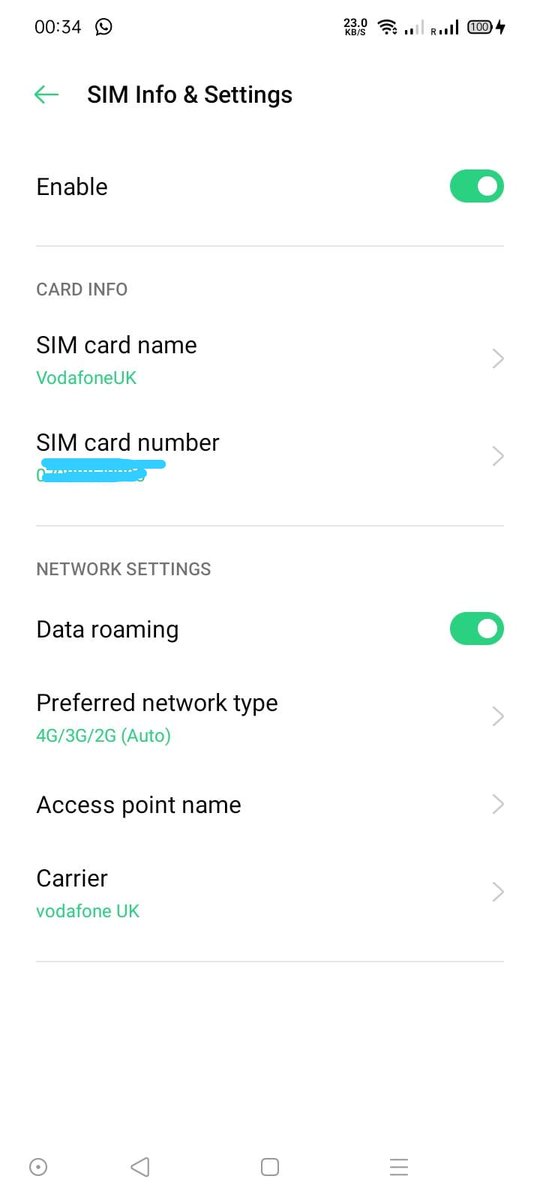 onderrgenc's tweet photo. @OPPOCareGlobal Hello there. I have the option to call wifi, you can see the pictures. https://t.co/UAoj2U7kku