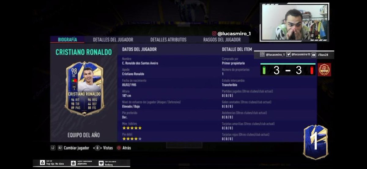 Lucasmiro10's tweet photo. #FIFA21 || NO TIENE SENTIDO SINCERAMENTE, NO TIENE SENTIDO!! 
https://t.co/zIXvcIdvVg
https://t.co/zIXvcIdvVg
https://t.co/zIXvcIdvVg https://t.co/D6vu9i9cEc