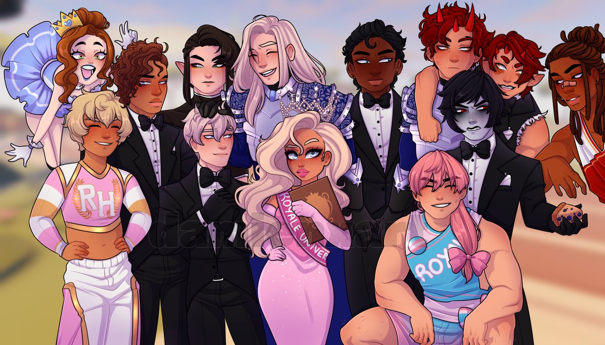 olddamienxart's tweet photo. ALL ROYALE HIGH NPCs TOGETHER!

This was the BIGGEST project I've worked on, about 20 tireless hours. I am so proud of this work, and so happy to bring all of these RH characters to life. 

(likes and RTs highly appreciated, please)
#royalehigh #rhart @nightbarbie @kateka22 https://t.co/XbpJIVZSlW