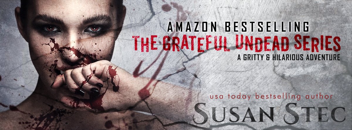 Suesan0814's tweet photo. #PNR #humor #vampires #FREE #KindleUnlimited #Amazonbestselling THE GRATEFUL UNDEAD #series https://t.co/NfUXMaI9LN https://t.co/DBd8Vrb7Jr