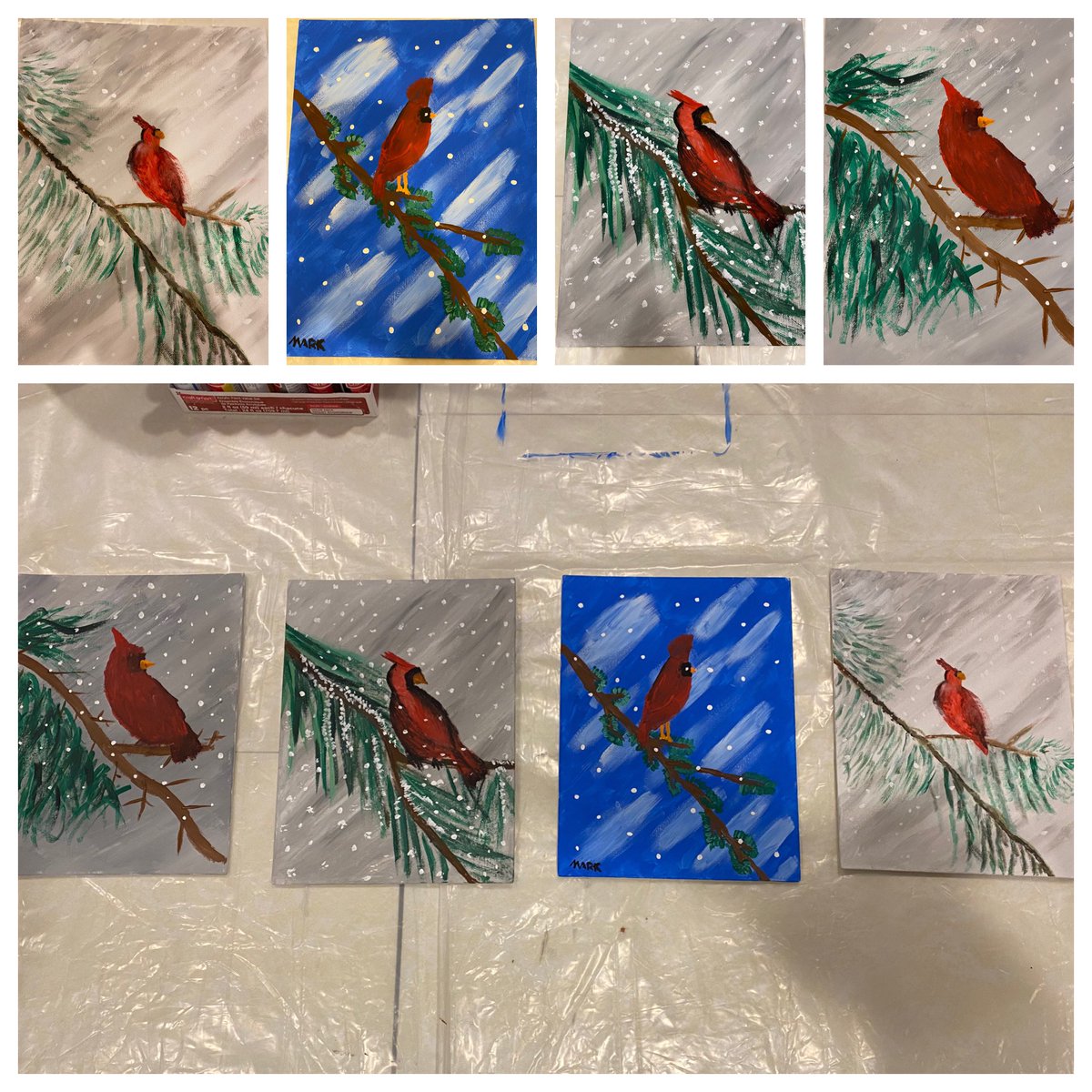 Virtual Paint Night with Ms. Miller was a blast! Paint Night is for Scotties, both big and small! #scottiepride <a href="/msmiller213/">Ms. Miller</a> <a href="/BonnieBraeES/">Bonnie Brae ES</a>