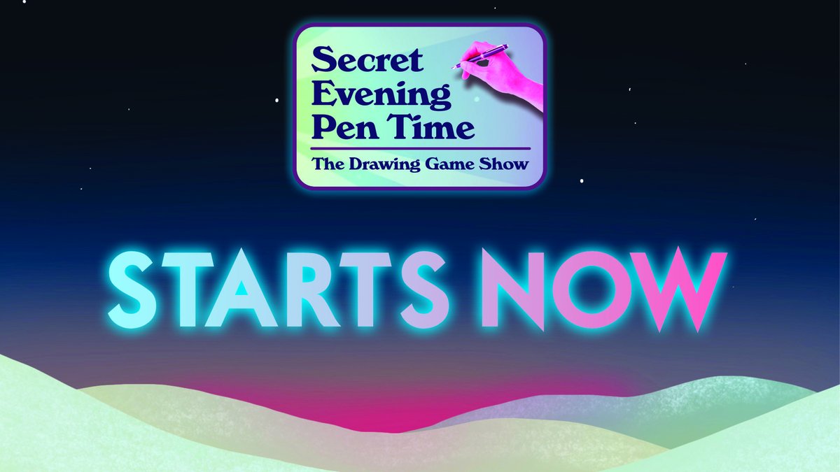 Secret Evening Pen Time #9 STARTS NOW
with <a href="/eldercactus/">eldercactus</a> <a href="/beckscomics/">beckscomics</a> <a href="/toothybj/">ToothyBj</a> <a href="/DailyObstruct/">Daily Obstruction</a> <a href="/RobGagnons/">Rob Gagnon</a>

youtube.com/watch?v=YaDzeS…