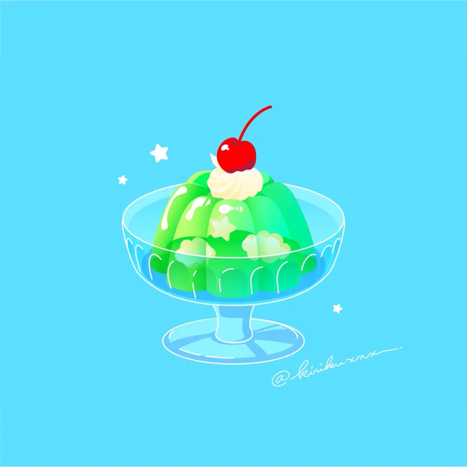 週末にかわいい食べ物をアップするのが今年の目標です。よろしくね⭐️
#週末パーラー星月夜
#WeekendParlorStarryNight 