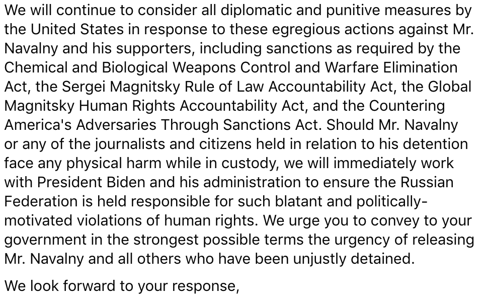 4freerussia_org's tweet photo. ⚡️⚡️📢⚡️⚡️
Congressman @USRepKeating and a bipartisan group of 23 US Representatives has issued a letter to the Russian Foreign Minister, demanding the immediate release of Alexei #Navalny.
The full text is attached. https://t.co/H9RGak3OD2