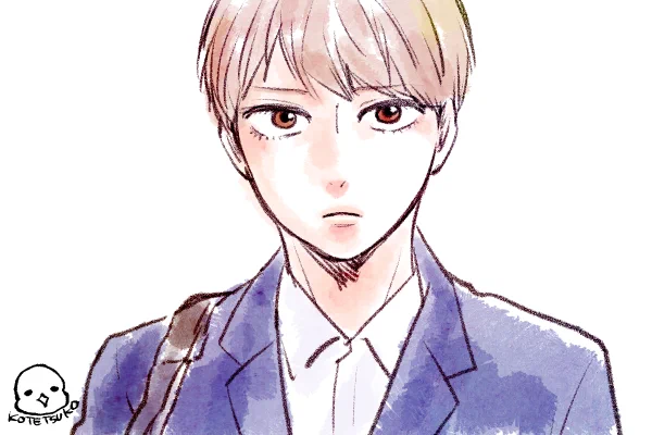 1/23だから「いい兄さん」と思って描いたんですけどよく考えたら11/23ですよね😅"い"ひとつ足りないくらいがちょうどのい〜兄さんで(笑)高校時代の賢慈😊 