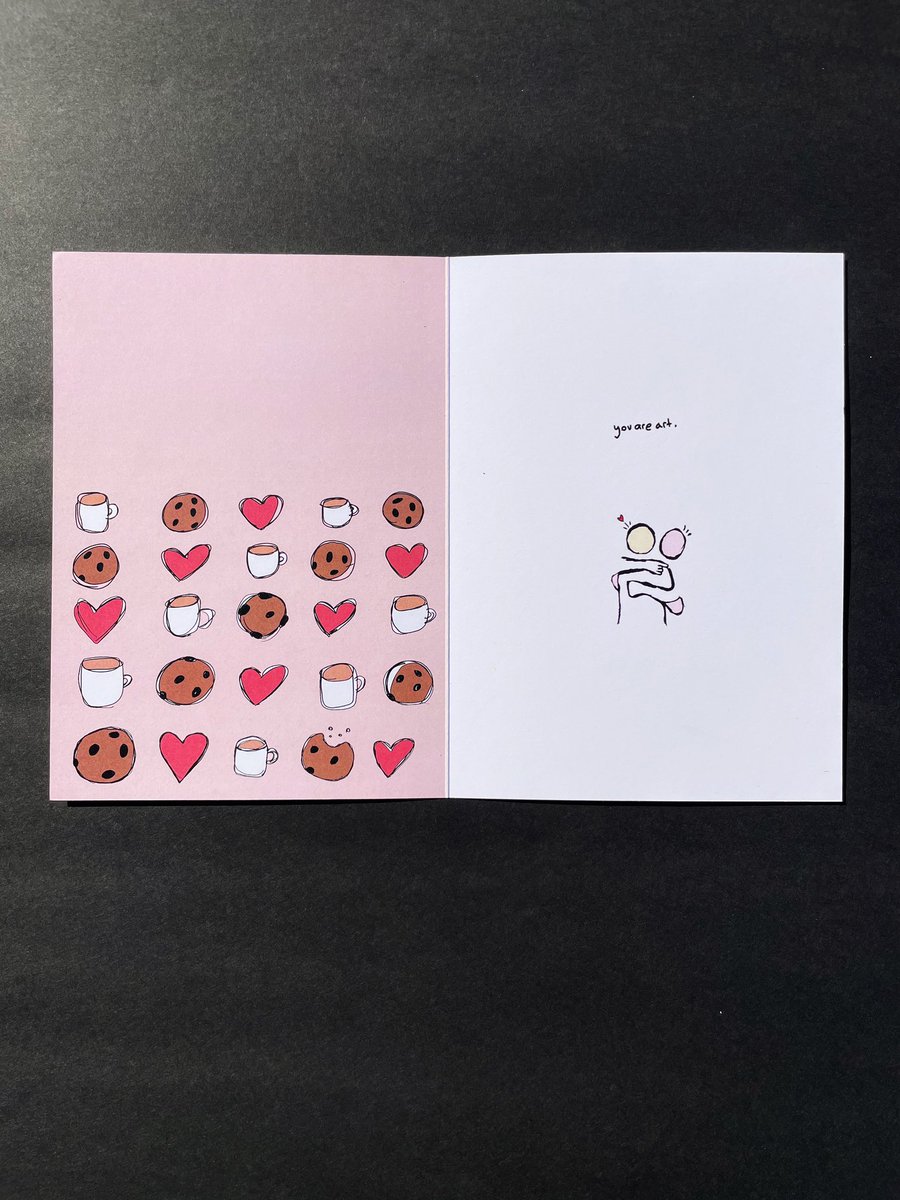 SamStan's tweet image. I love when my ideas come to life.

look like art inspired - Valentine’s Day cards 🍪