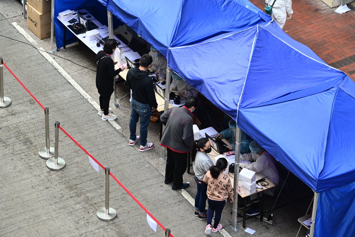 Residents are taking diversion cards to take test in rounds