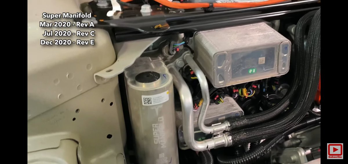 2/...term coined by Sandy, Tesla innovates and iterates at the "speed of thought." A good example of this is the manifold (branded super manifold...bc...why not). In 10 months, he observes 3 iterations of the item. Tesla is constantly improving and iterating the product...