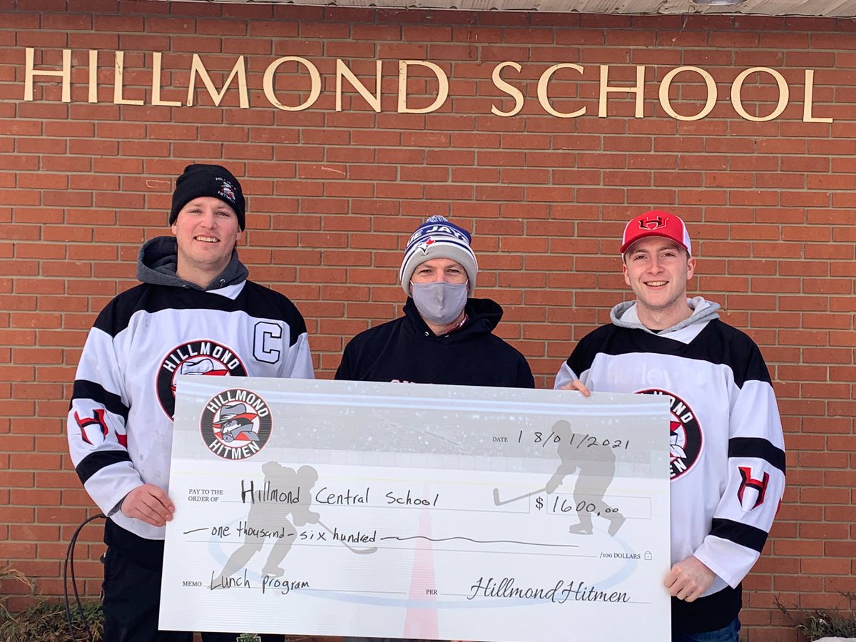 No hockey really blows, but the boys got together and did some good