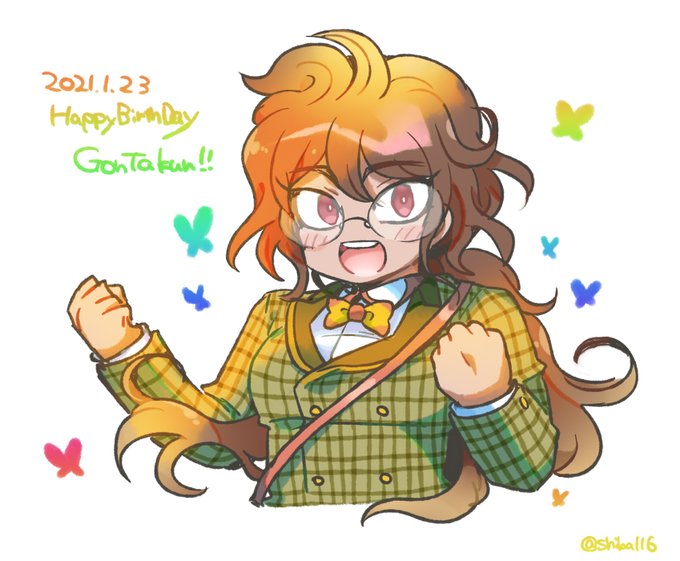 獄原ゴン太生誕祭21のtwitterイラスト作品