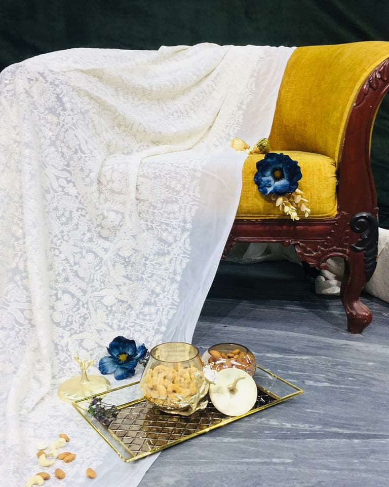 TradeUNO_India's tweet photo. Get your favourite traditional look in these embroidered fabrics..you can dye these as well..
For more info of the fabrics contact 
Yogita-9810976998 https://t.co/sFhzrAkpJL