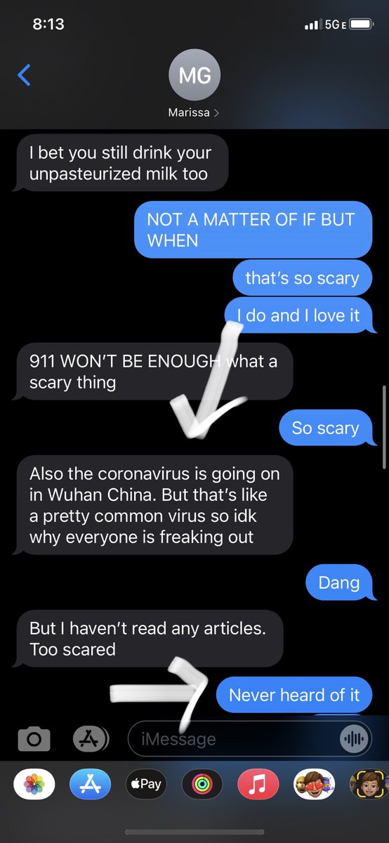 maremare44's tweet photo. This time last year @marissaweiching and I randomly watched a documentary about pandemics. So. Happy pandemic anniversary, Marissa. ❤️ https://t.co/02S36jLh92