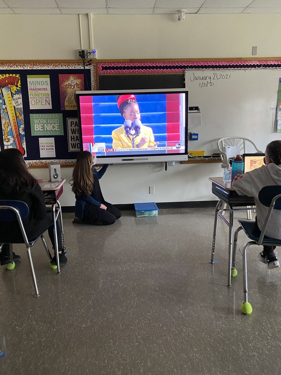 mrsgreevysclass's tweet image. Thank you @holly_golder for providing such great resources for our students!  We loved comparing what we value in America with the mesmerizing poem by @TheAmandaGorman and truly inspiring speech by @JoeBiden 💙 #samevalues @RedClaySchools @FOpanthers @DrBiden #depublicschools