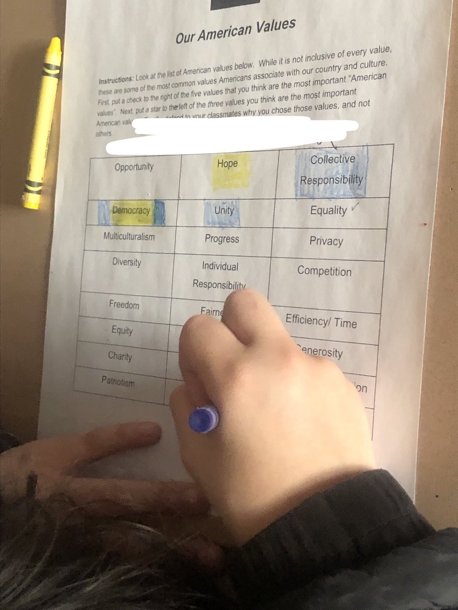 mrsgreevysclass's tweet image. Thank you @holly_golder for providing such great resources for our students!  We loved comparing what we value in America with the mesmerizing poem by @TheAmandaGorman and truly inspiring speech by @JoeBiden 💙 #samevalues @RedClaySchools @FOpanthers @DrBiden #depublicschools