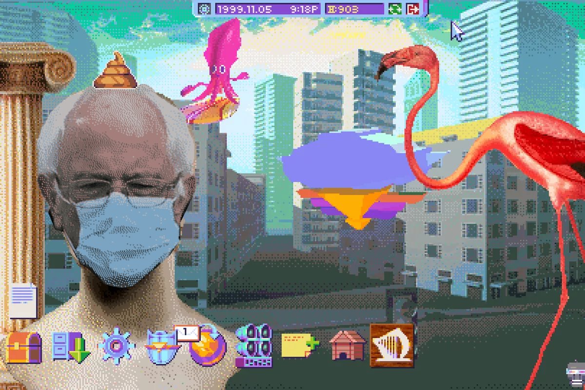 ProfessorHelper's tweet image. #BernieSanders #Berniememes #hypnospaceoutlaw