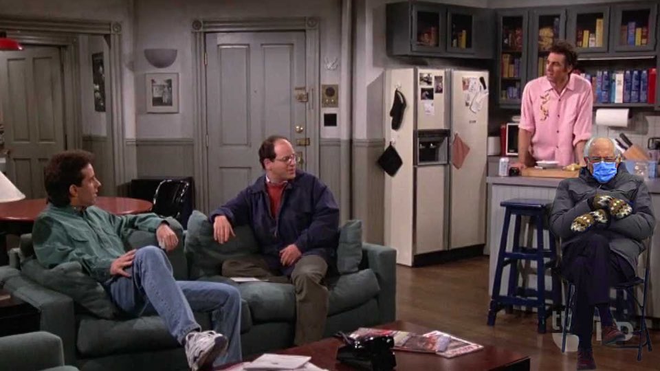 Couldn’t resist doing my own #Berniememes 😂