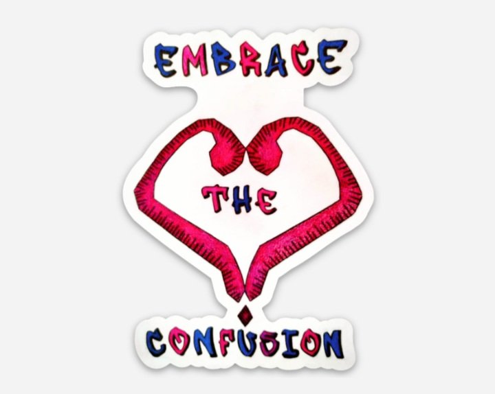 ArtConfusing's tweet image. We All Get Confused Sometimes....
❓❤EMBRACE THE CONFUSION❤❓
          Die-cut Magnet $5.00 Each                                         #confusingart #artist #nycartist #art #alwaysconfusedclothingandapparel #magnet #forsale #myart #draw #embracetheconfusion #questionmark