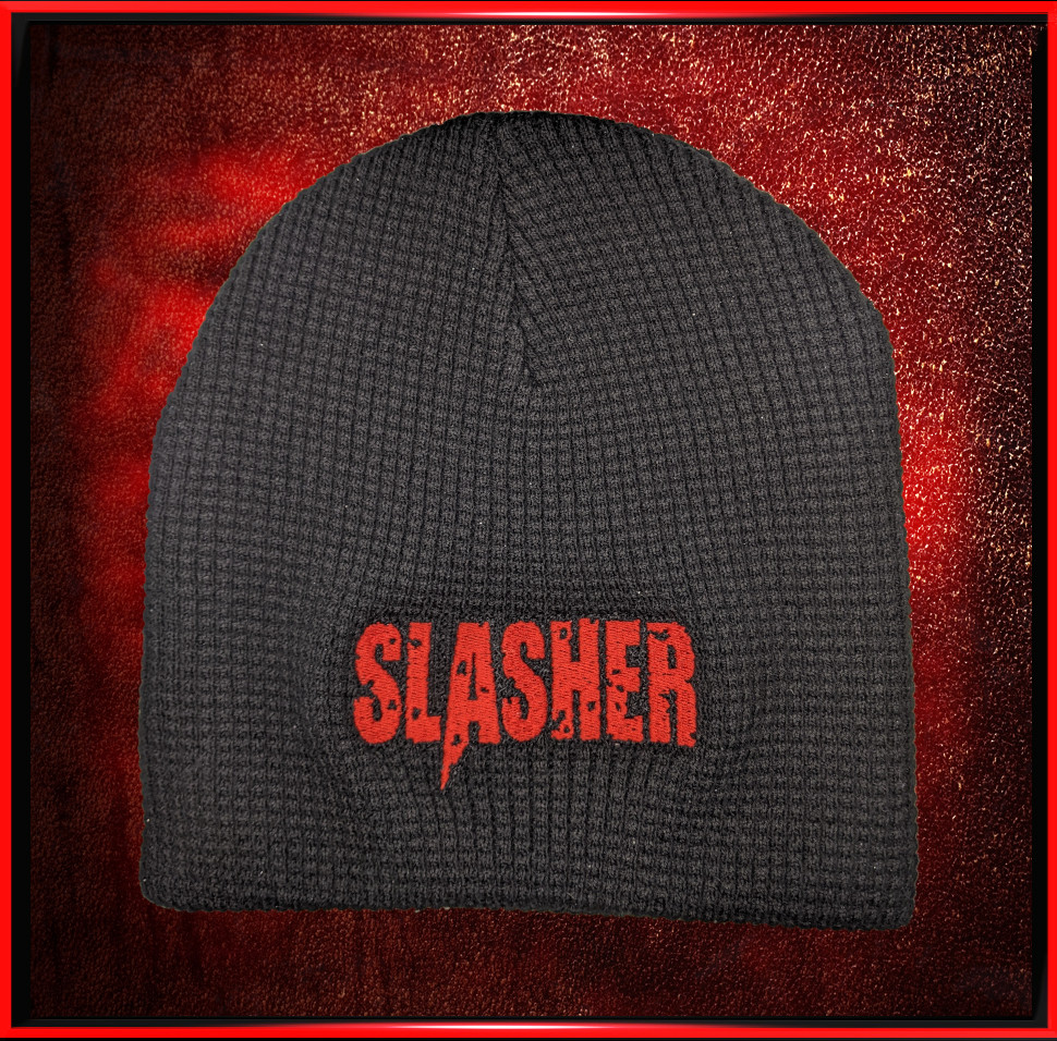 theslasherapp's tweet photo. Have you seen the new Slasher beanie hat? Just one of the cool things you'll find at the Slasher shop!
https://t.co/nsl8mVFOqr
#horrorhat #horrormerchandise #horrorapparel #horrorclothing #horrorgear #slasher #horrorswag #supportindiehorror #supporthorror https://t.co/0Vclb4ToVM