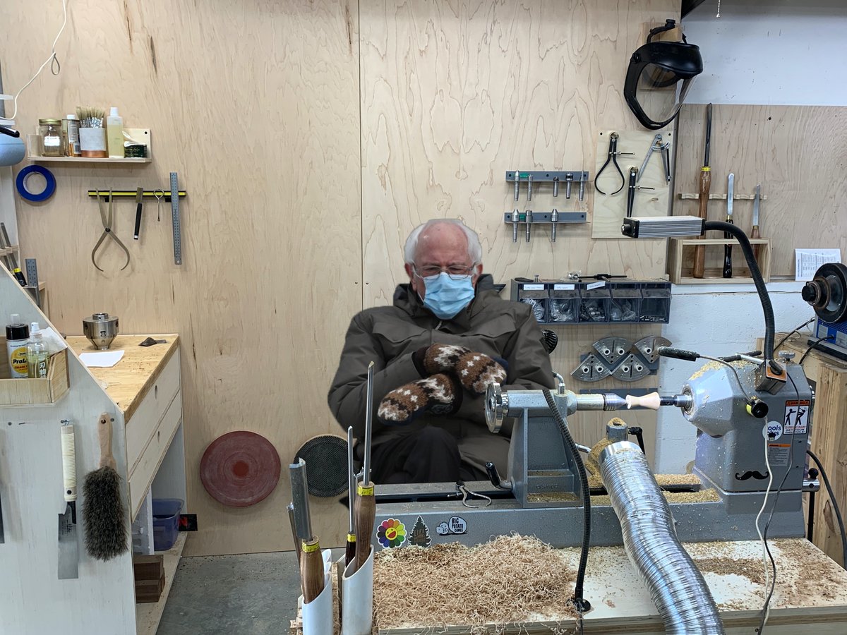 It was a pleasure hosting <a href="/BernieSanders/">Bernie Sanders</a> in my shop today...