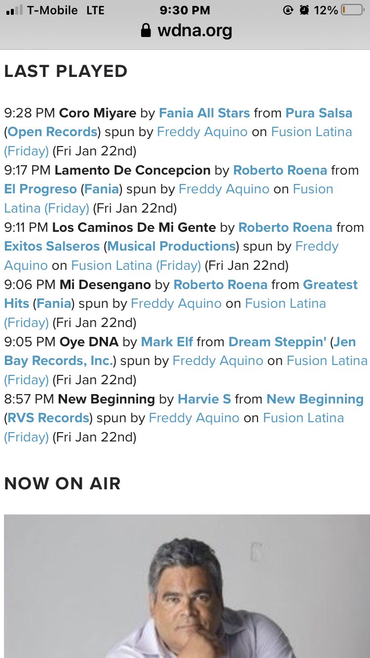 Happy 81st Birthday, Roberto Roena and thanks to  Fusion Latina Friday for keeping it 
