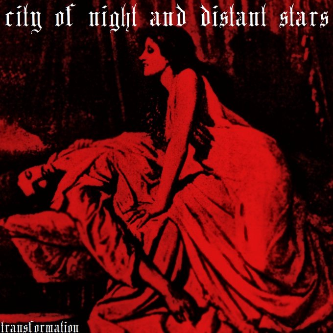 I am thrilled to announce the new EP from City of Night and Distant Stars, the vampyric industrial harsh