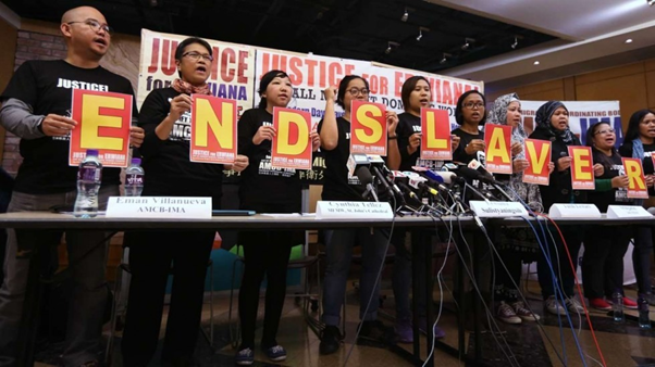 領袖：印尼工會主席Sring是極有魅力和威望的社運領袖。她來港18年，遭遇第一任僱主欠薪等不公對待，后加入工會幫助她人。她對各種進步議題瞭如指掌，是具有開闊視野的activist.2014年Erwiana遭虐待回國后，聽到香港兩個字就發狂。是Sring勸得Erwiana返港報案上庭，才有了惡魔僱主羅允彤被繩之以法。