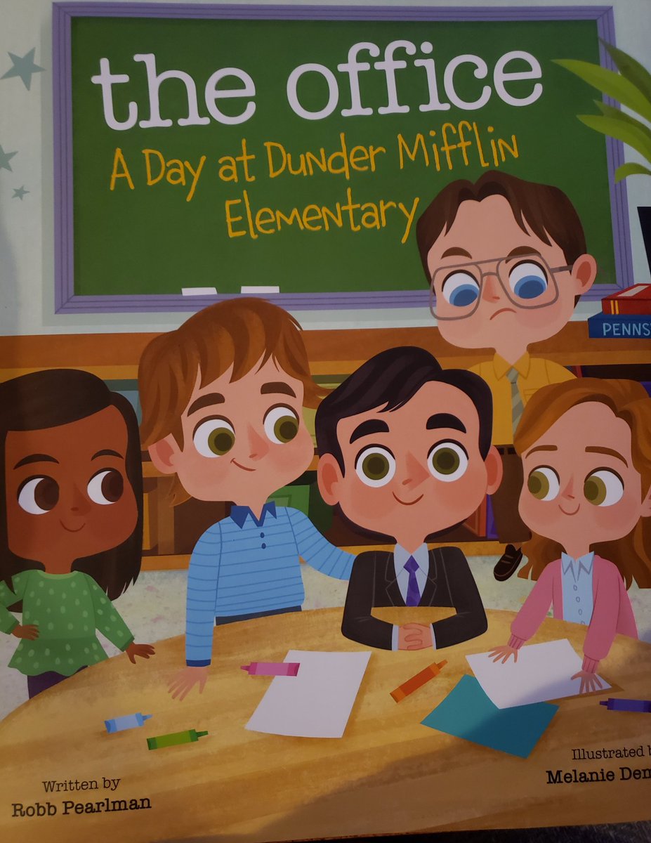 ABRhea1's tweet photo. My fabulous teammates and BFFs surprised me with this book today. I can definitely see some of the same diversities from The Office in my classroom, but no one has spilled the chili yet. Thank you @MrsByrdlet  and @Jordan_Dilley Team Joy! https://t.co/WTXwmIlHRI