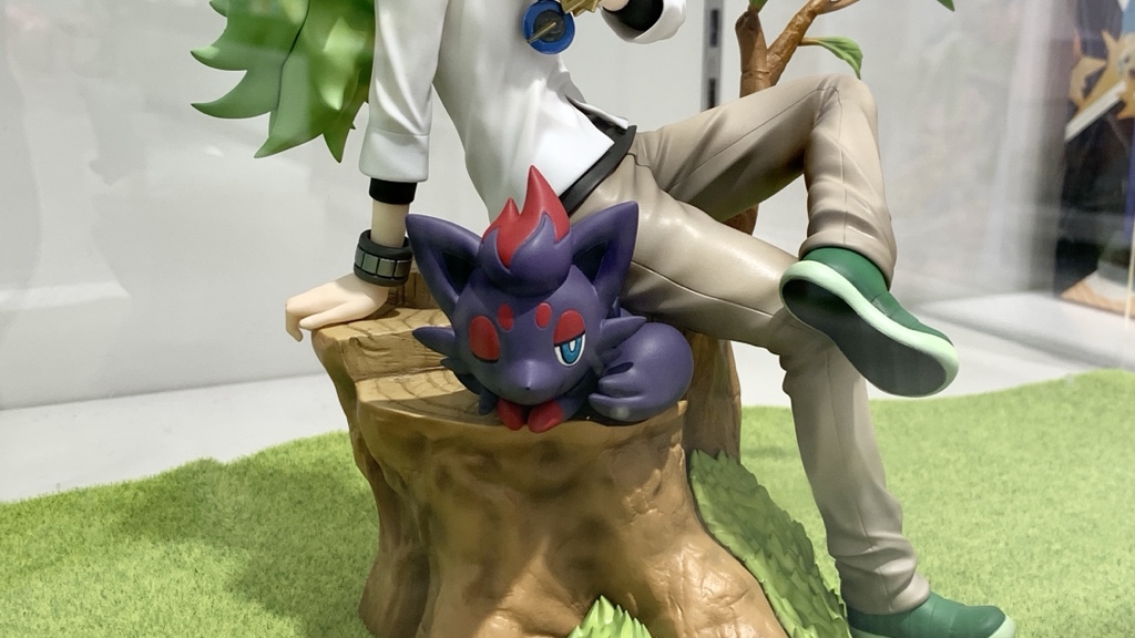 フィギュア N＆ゾロア 飾ってありました