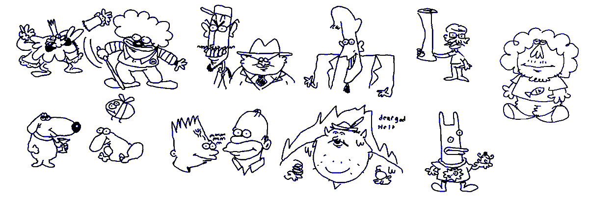 Some delightful discord doodles 