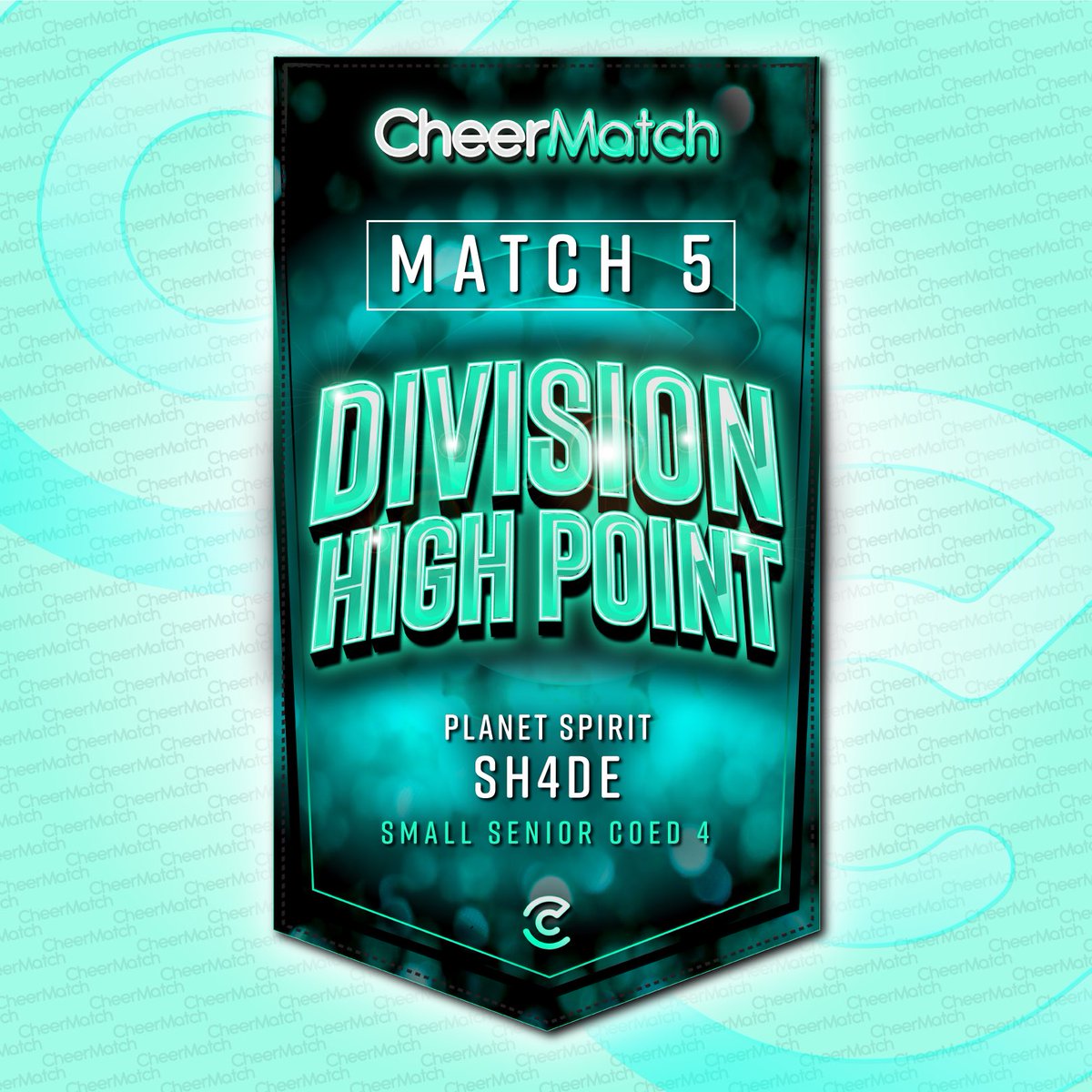 Congrats to SH4DE on their Division High Point award from <a href="/cheermatch/">CheerMatch</a>!