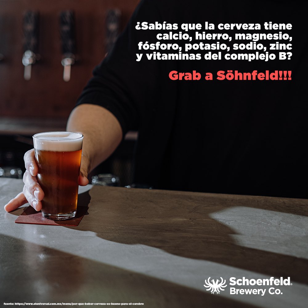 Grab a Söhnfeld! #Prost #SchoenfeldFact